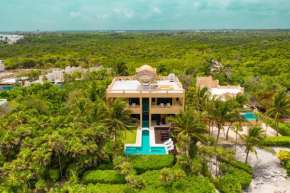 Casa Kukulcan - Seafront Villa, Punta Sur, Akumal, Maya Riveria